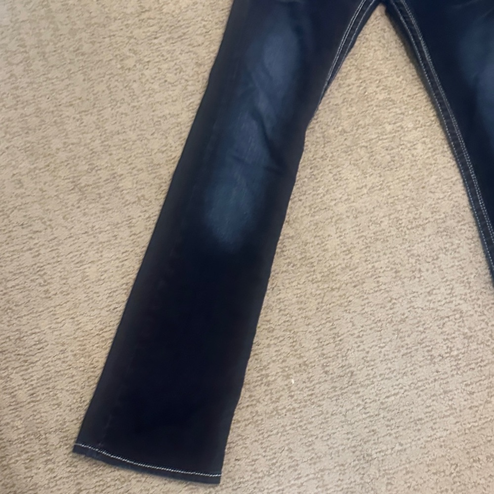 Day-trip Dark Blue bootcut jeans - Picture 2 of 8